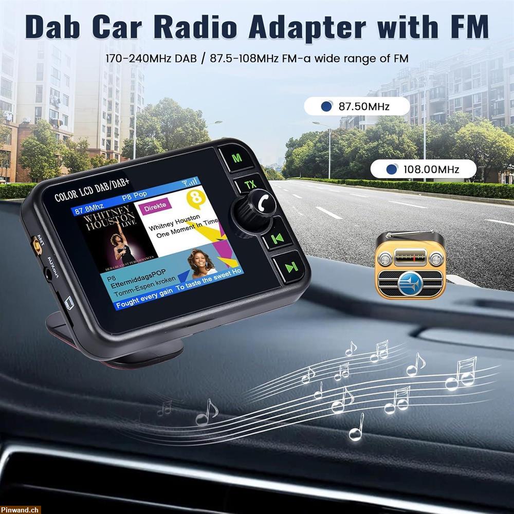 Bild 9: DAB+ Anbindung Transmitter für alle Autoradios