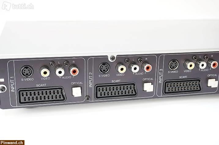 Bild 3: Marmitek  Video Audio Box Anschluss Bearbeitung an TV Video