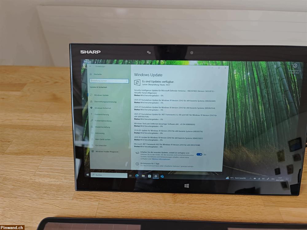 Bild 4: Sharp Tablet 15,6", Win 10 zu verkaufen