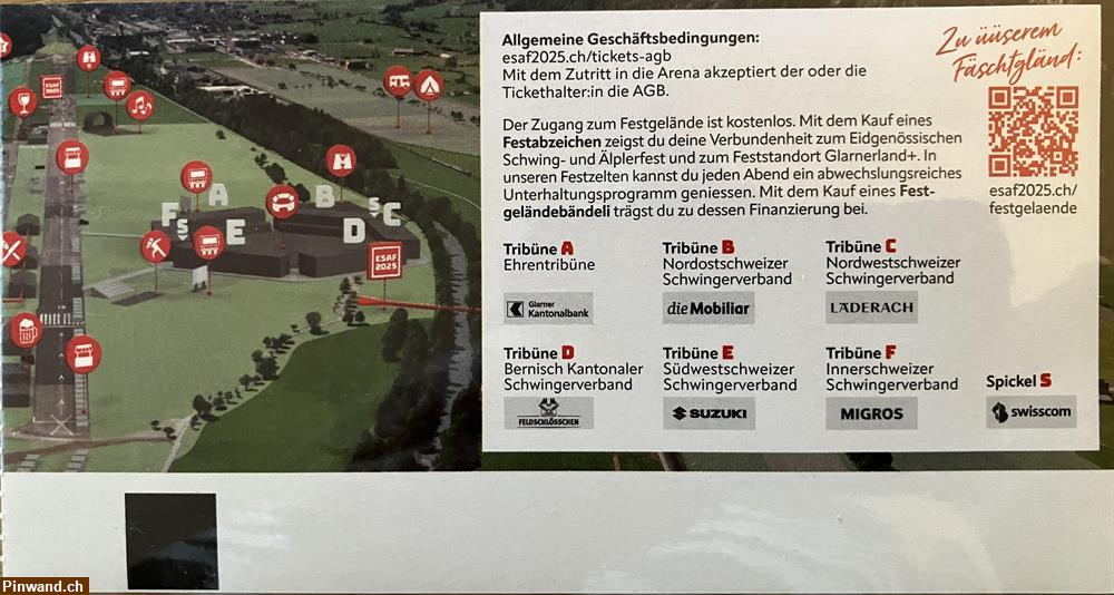 Bild 2: ESAF 2025 Ticket zu verkaufen