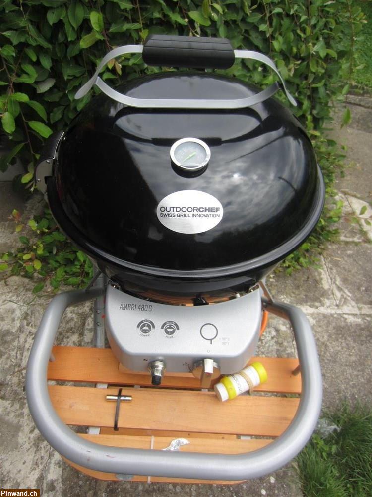 Bild 4: Neuwertiger Gas-Grill und Gas-Flasche