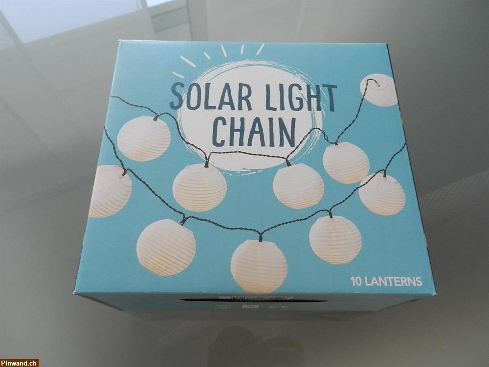 Bild 1: Solarlichterkette Coop Summer Time Sammelaktion