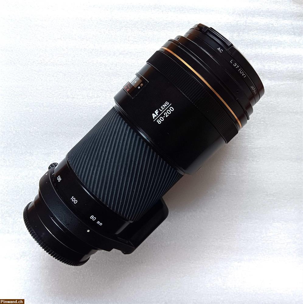 Bild 1: Minolta Analog Objektiv Nr 2