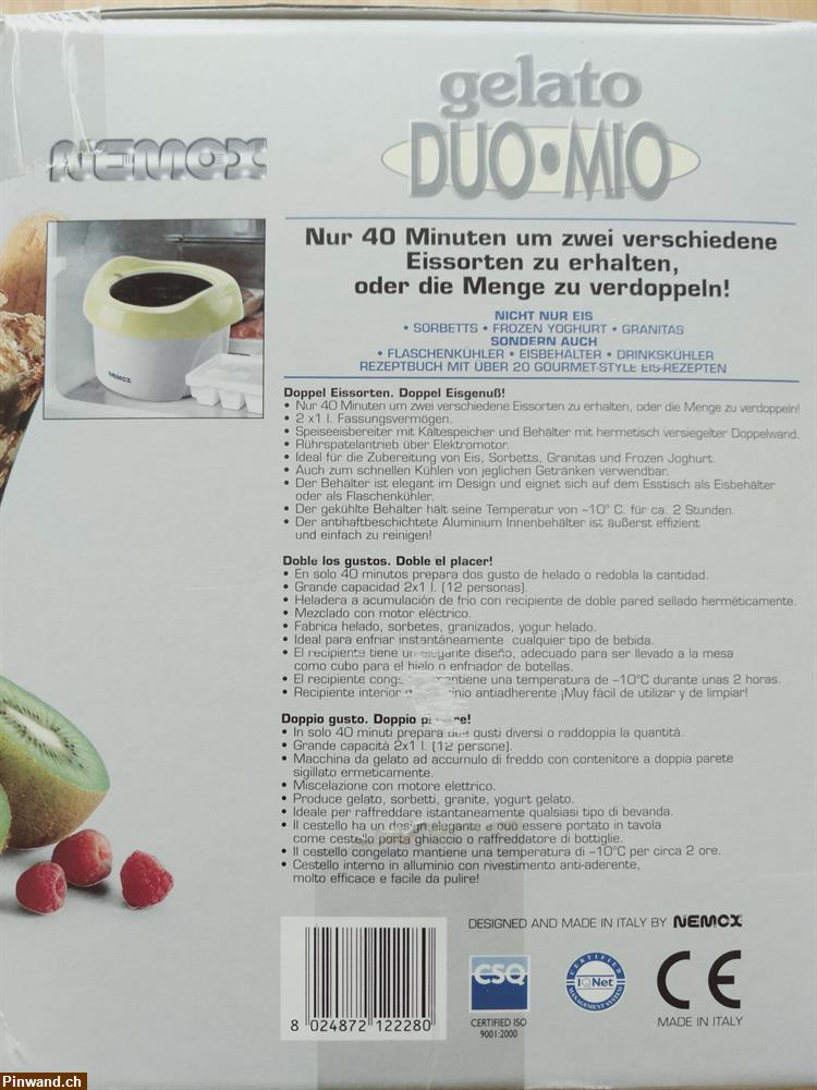 Bild 2: Neue Eismaschine zu verkaufen