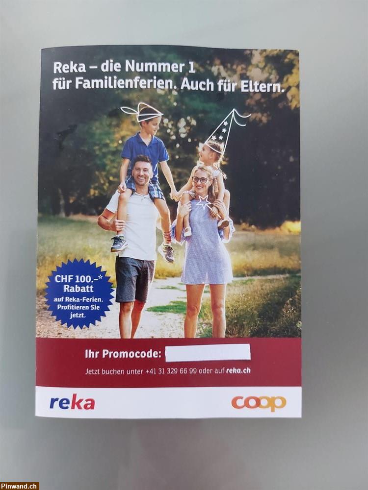 Bild 1: Reka Gutschein für Familien Ferien 4 Stk.