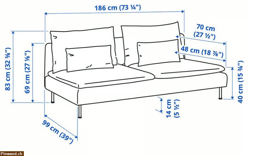 Bild 5: Top IKEA SÖDERHAMN Ecksofa zu verkaufen