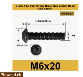 Bild 1: Schrauben M6x20 zu verkaufen