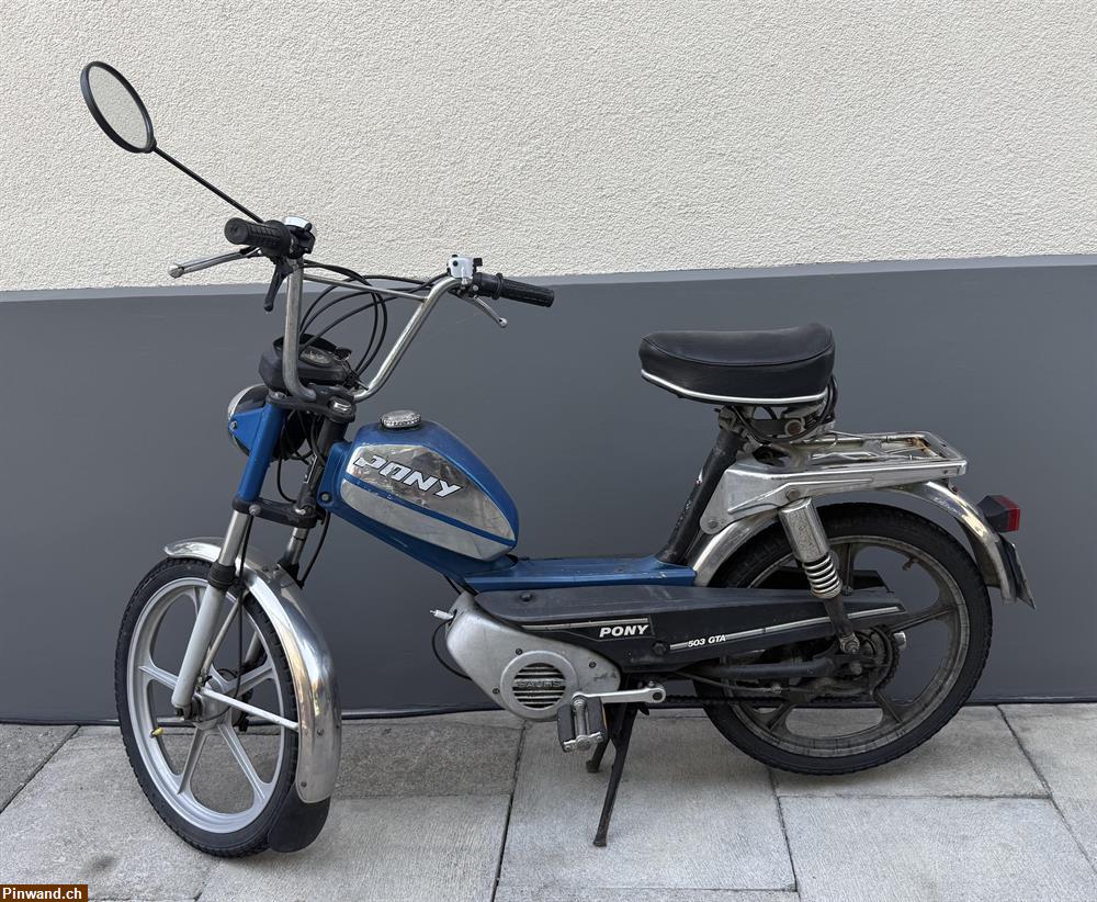 Bild 1: Verkauf: Pony 503 GTA mit Fahrzeugausweis