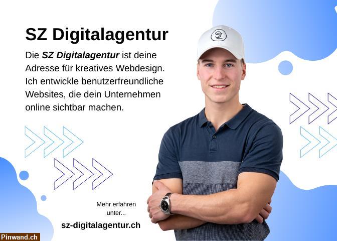 Bild 1: Massgeschneiderte Website vom Webdesigner