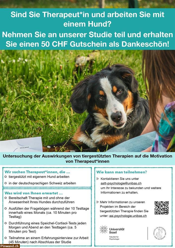 Bild 1: Uni Basel: Studienteilnehmende gesucht!