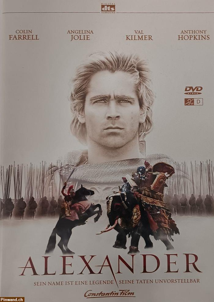Bild 1: DVD - Alexander - Starbesetzung