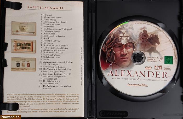 Bild 2: DVD - Alexander - Starbesetzung