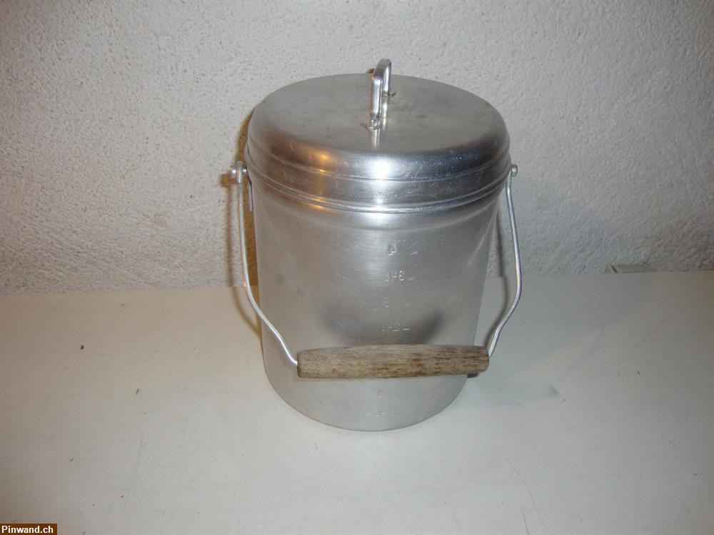 Bild 1: Alter Milchkessel 4 Liter zu verkaufen