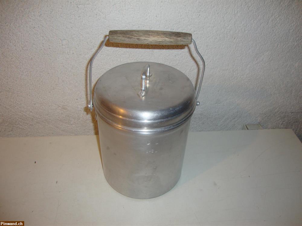 Bild 2: Alter Milchkessel 4 Liter zu verkaufen