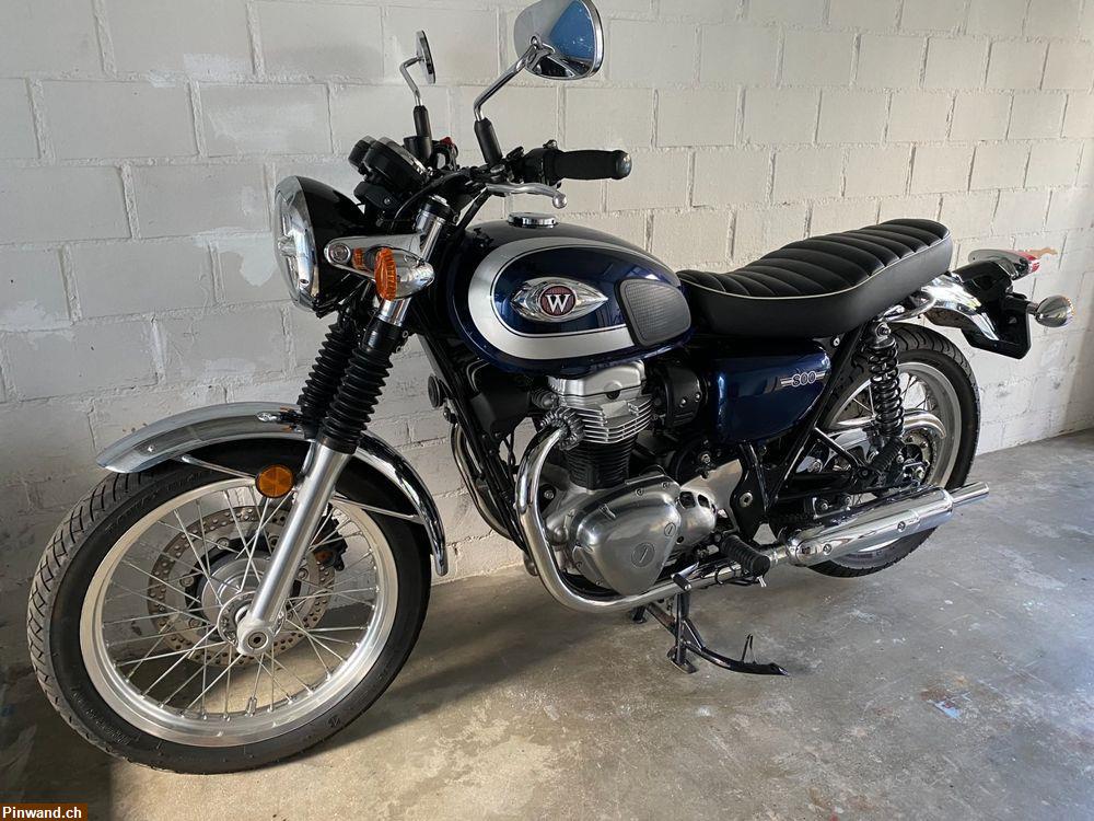 Bild 1: Kawasaki W 800 Retrobike zu verkaufen