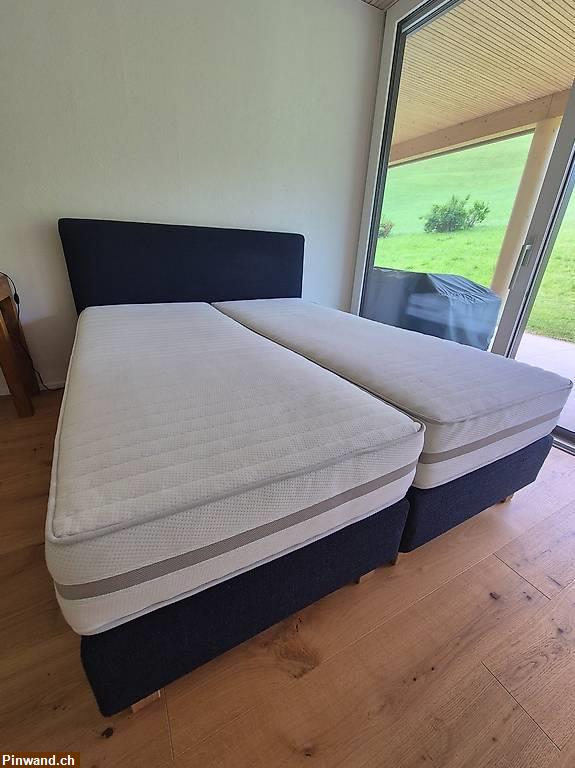Bild 2: Boxspringbett President 160 x 200 zu verkaufen