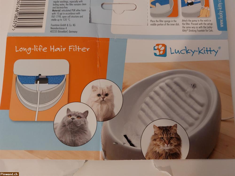 Bild 1: Trinkbrunnen für Katzen und kleine Hunde