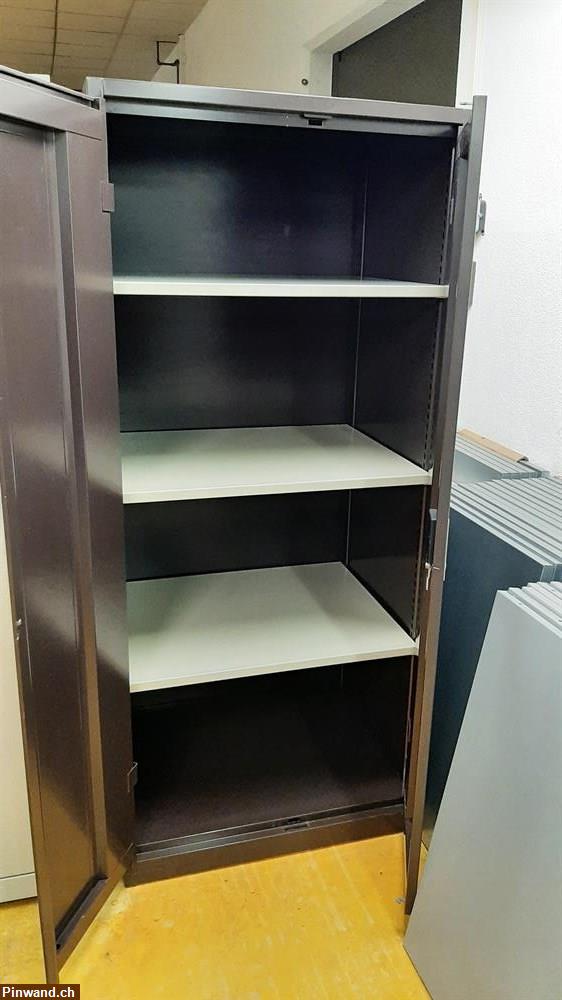 Bild 2: Lista Metallschrank braun zu verkaufen