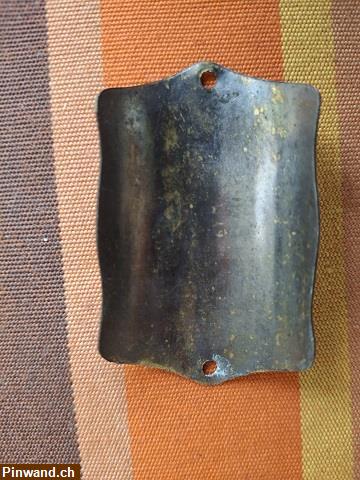 Bild 2: Altes Allegro Steuerkopf  CH  Schild 1950
