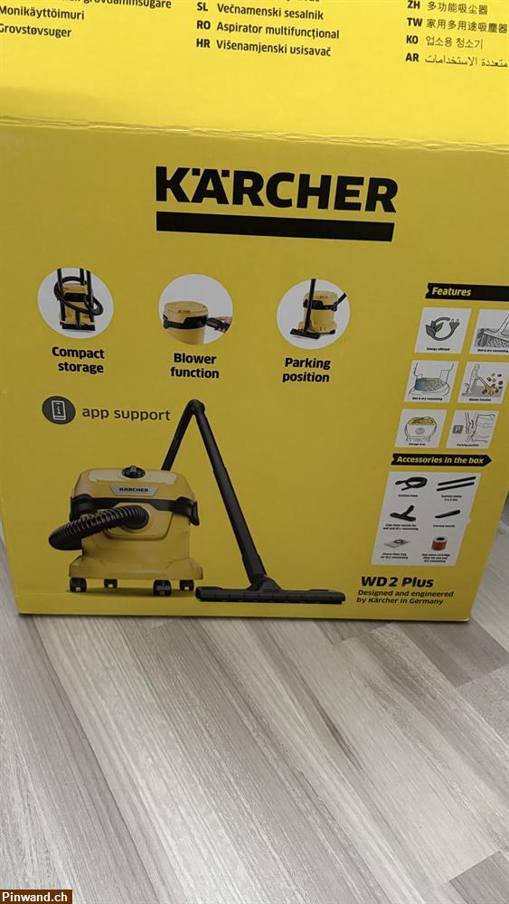 Bild 3: Verkauf: Karcher WD2 Plus Mehrzwecksauger