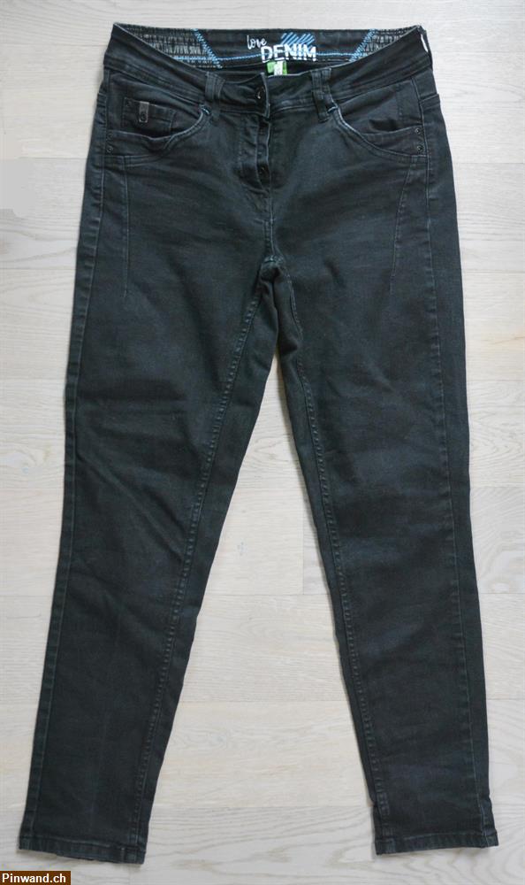 Bild 1: Schwarze Damen Jeans / Hose von Cecil