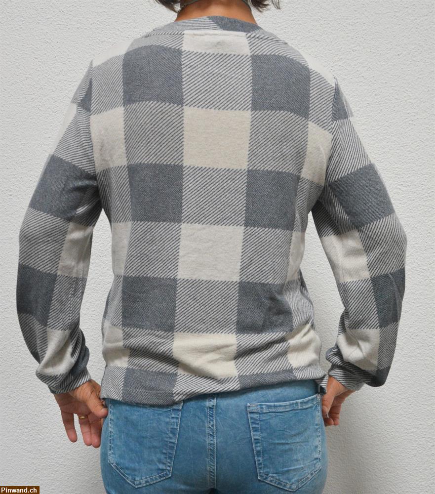 Bild 2: Leichter, flauschiger Damen Pullover von Tom Tailor, mit Karomuster