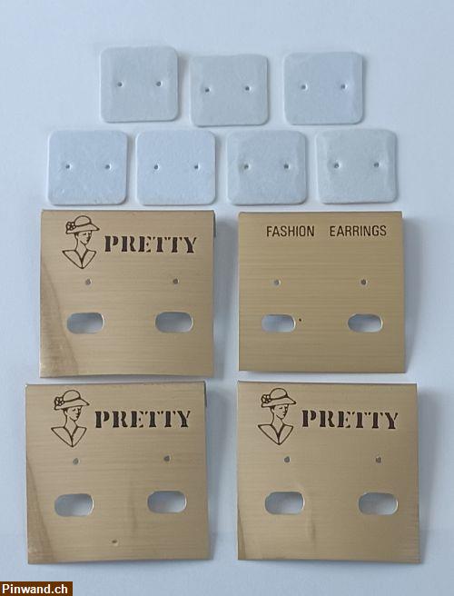 Bild 1: Präsentations-Karten für Schmuck DIY
