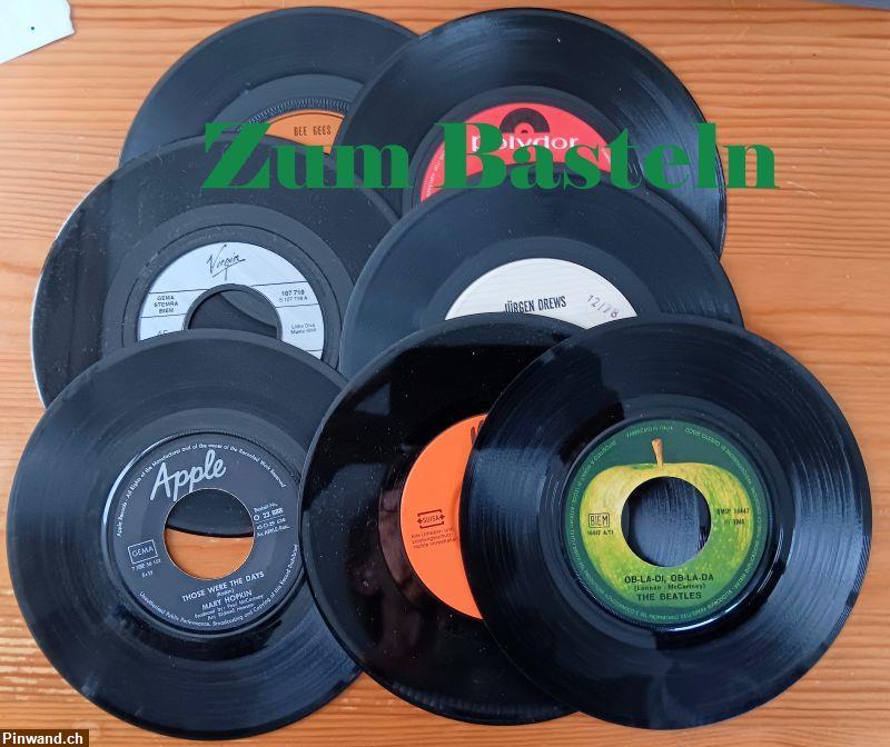 Bild 1: Schallplatten zum Basteln - DIY