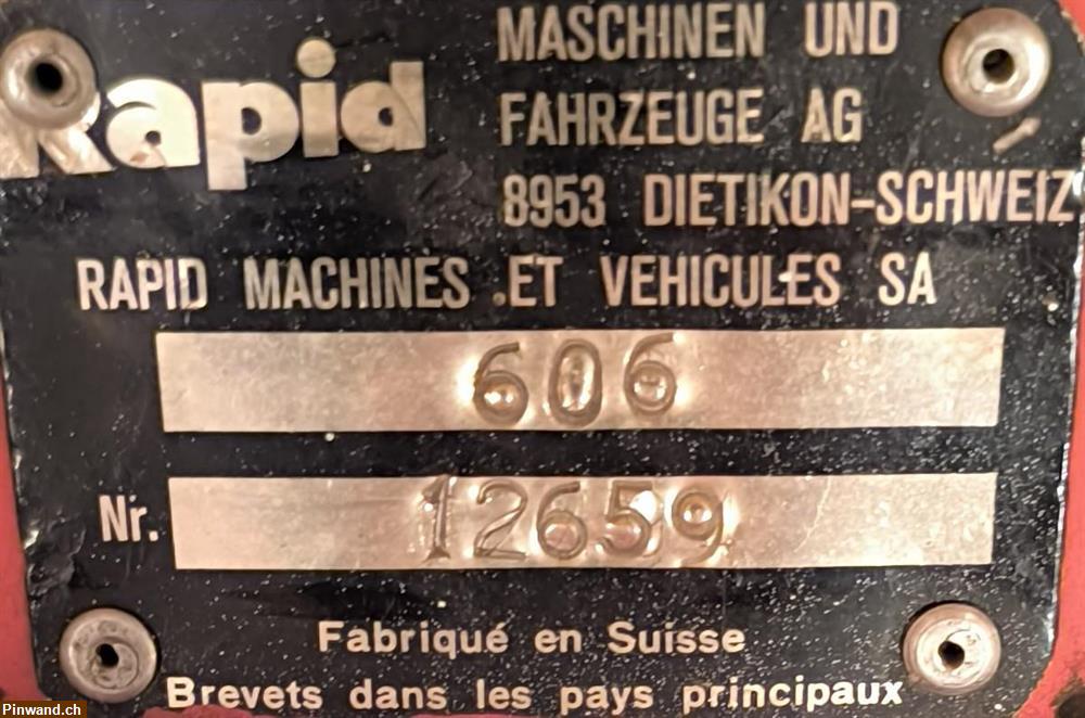 Bild 3: Rapid 606 Einachser zu verkaufen