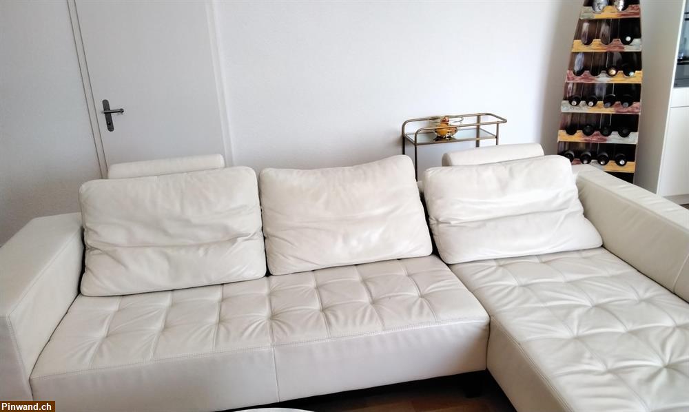 Bild 2: Gratis Ecksofa Leder zu verschenken