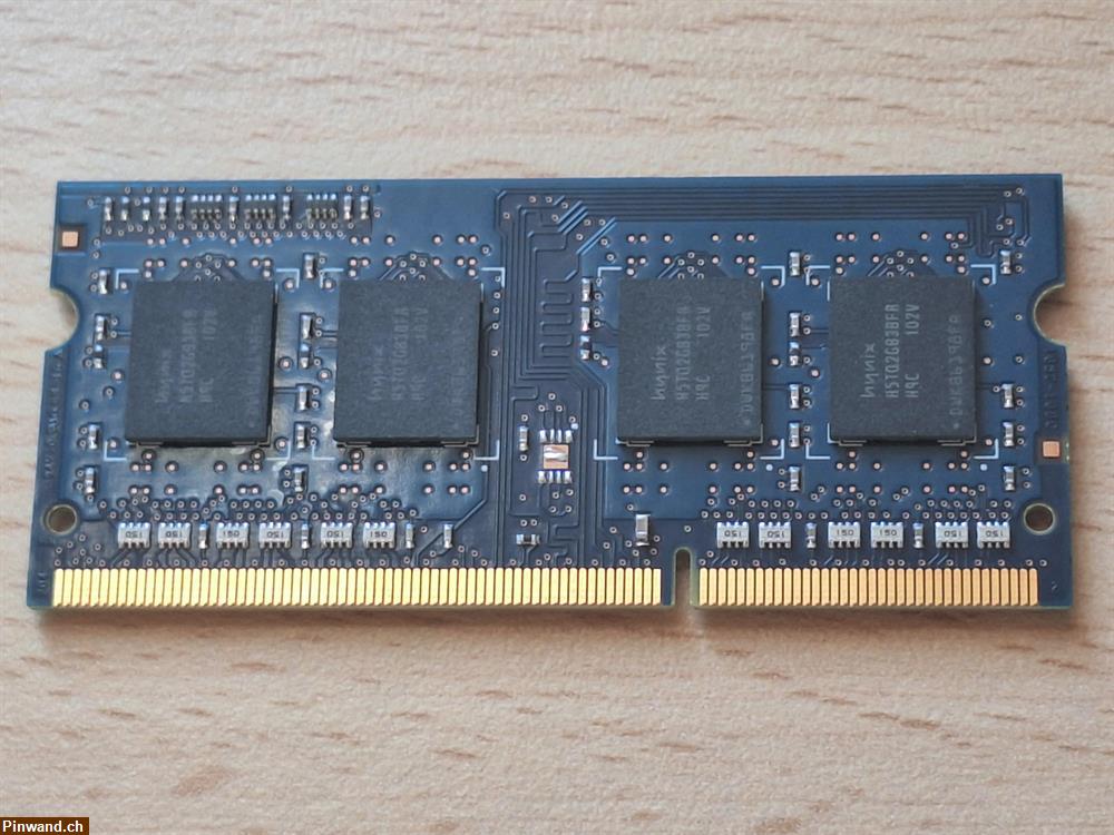Bild 2: Hynix 2GB RAM Riegel DDR3 1066 SO-DIMM - Geprüft!