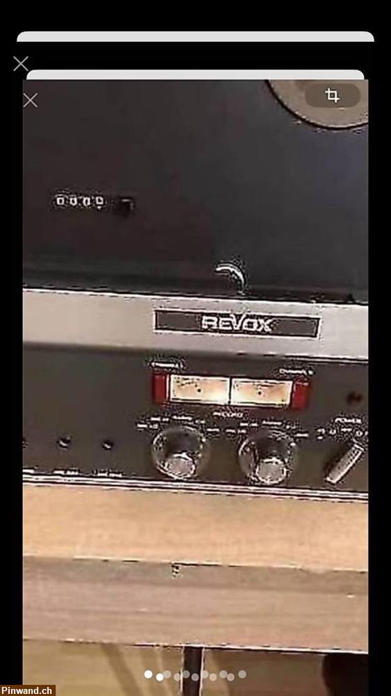 Bild 2: 2 Spuhlen Tonband REVOX A77 zu verkaufen