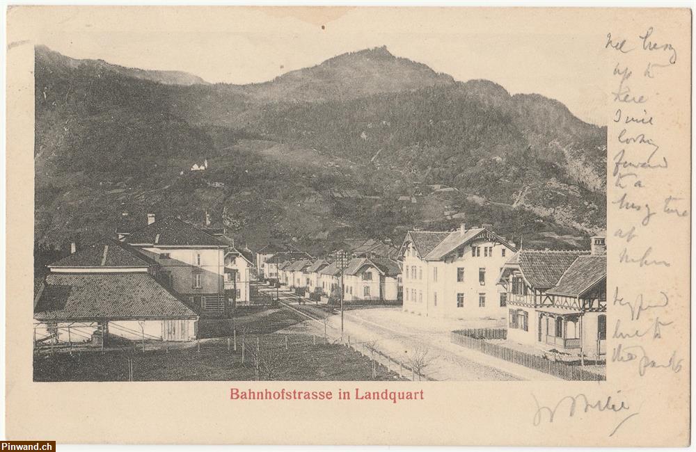 Bild 1: Landquart - Bahnhnofstrasse zu verkaufen