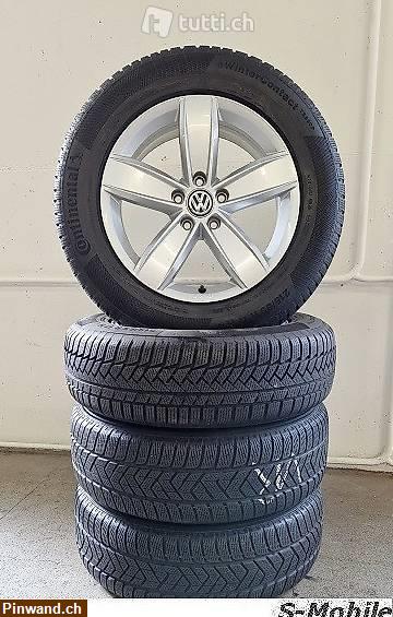 Bild 1: VW Tiguan II "Corvara" Original Winterräder 17"