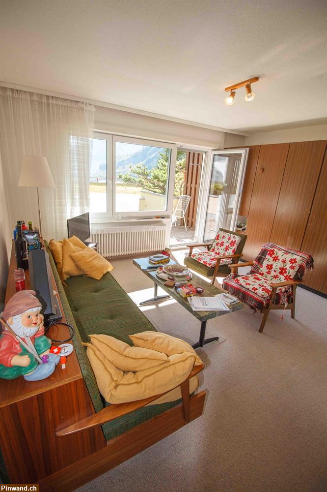 Bild 2: Sonnige Studiowohnung mit grosser Terrasse