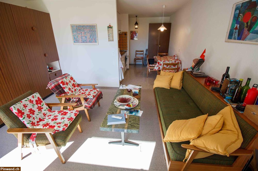 Bild 3: Sonnige Studiowohnung mit grosser Terrasse