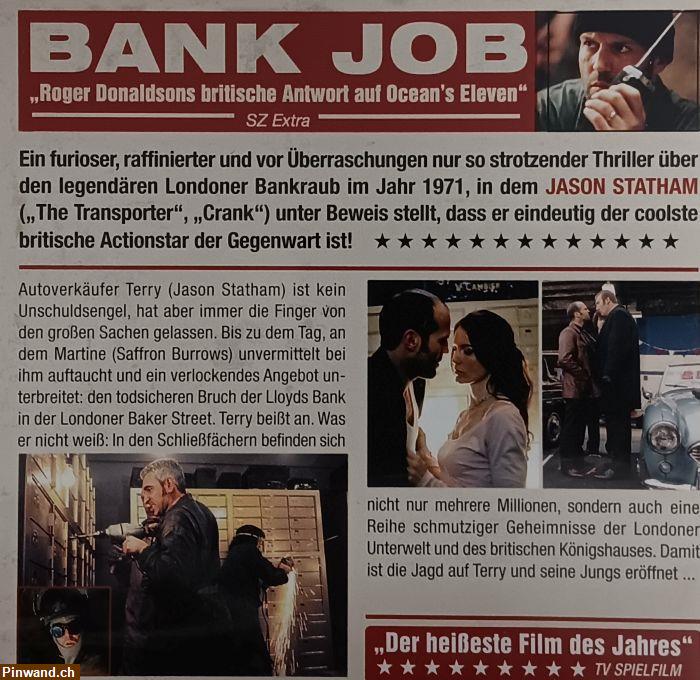 Bild 3: DVD - Bank Job mit Jason Statham