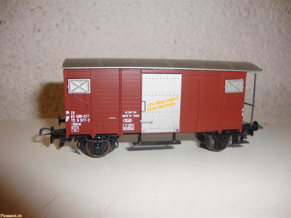 Bild 3: Dampflok mit Wagen zu verkaufen