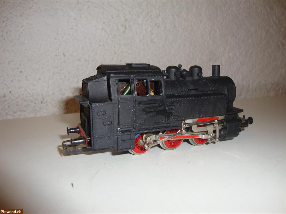 Bild 4: Dampflok mit Wagen zu verkaufen