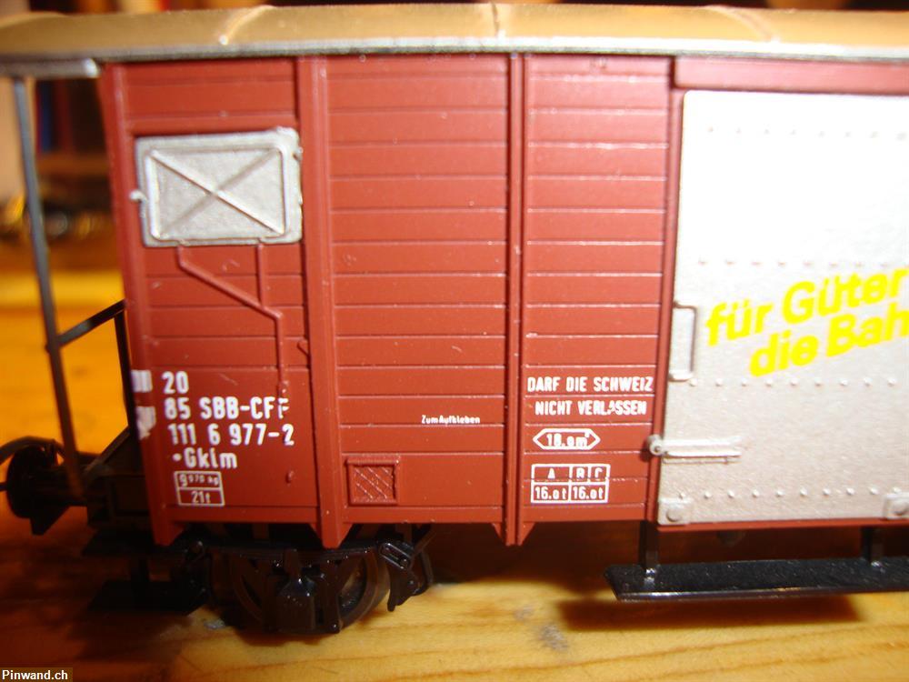 Bild 8: Dampflok mit Wagen zu verkaufen