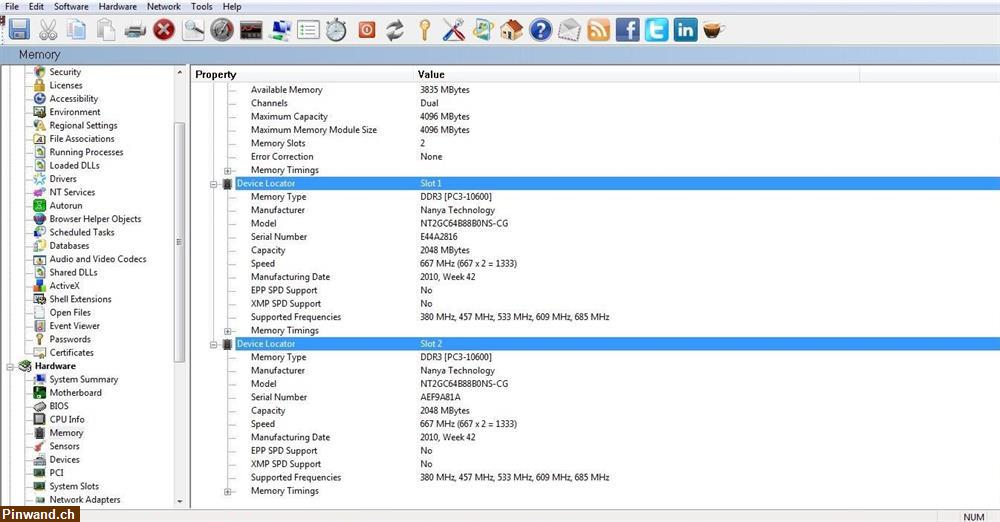 Bild 3: Nanya 2GB RAM Riegel DDR3 1066 SO-DIMM - Getestet!