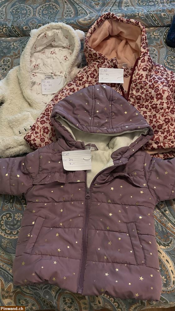 Bild 1: Mädchen Winterjacken Gr.74 zu verkaufen