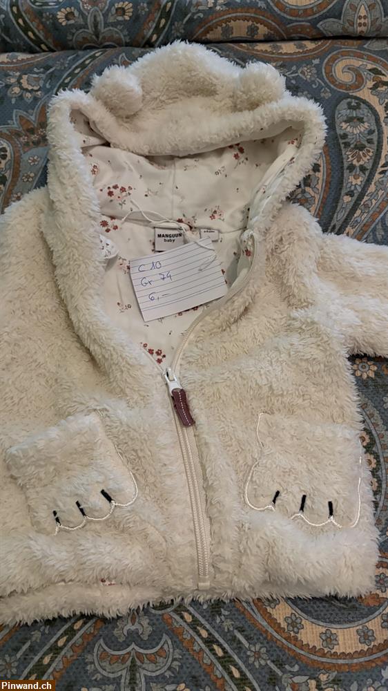 Bild 2: Mädchen Winterjacken Gr.74 zu verkaufen