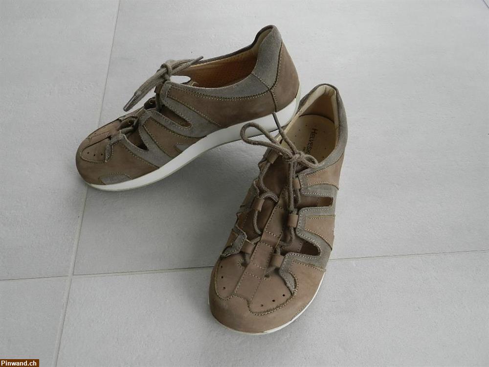 Bild 3: Schuhe Helvesko offen beige Gr. 37 zu verkaufen
