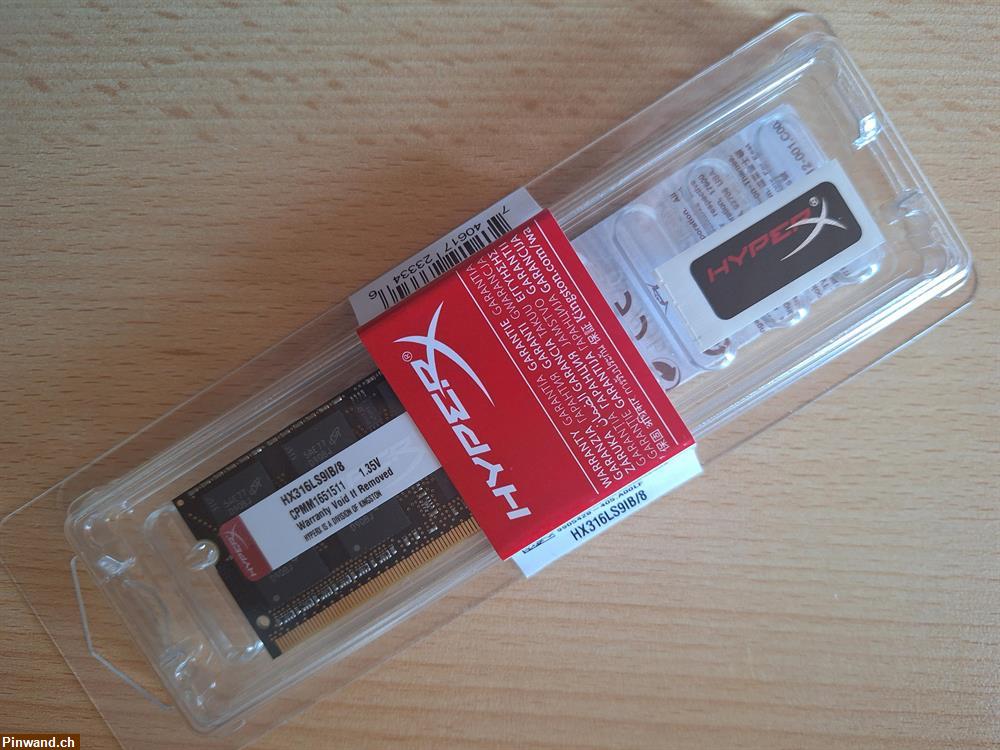 Bild 1: HyperX 8GB RAM DDR3L PC312800H (800 MHz) - Getestet