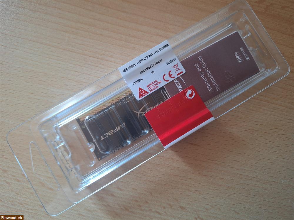 Bild 2: HyperX 8GB RAM DDR3L PC312800H (800 MHz) - Getestet