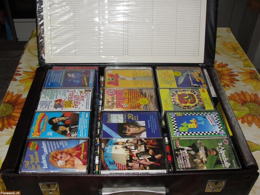 Bild 1: Diverse alte Musikkassetten