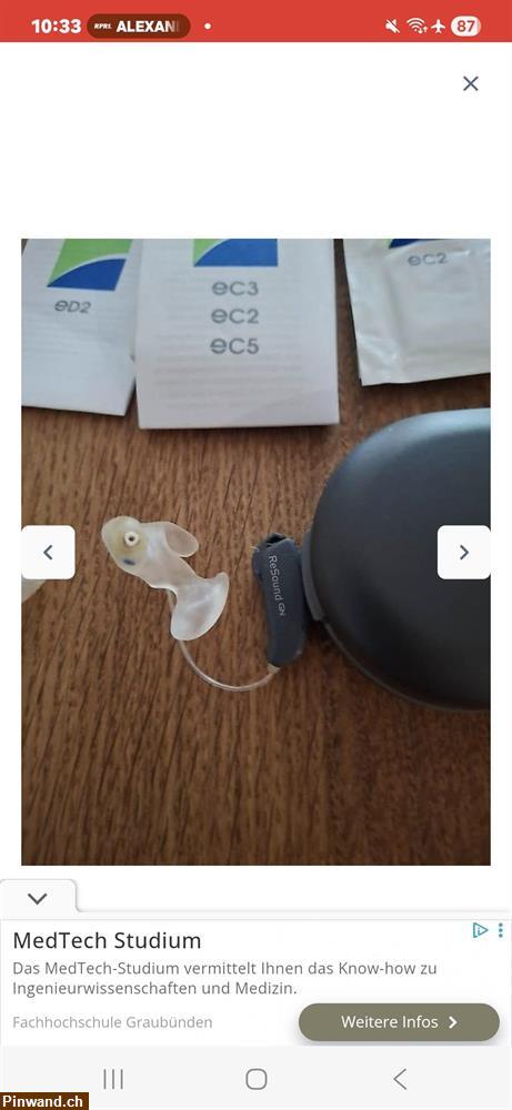 Bild 3: Cedis Höhrgerät zu verkaufen