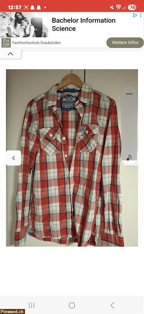 Bild 1: Superdry Hemd Grösse M zu verkaufen