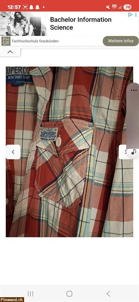 Bild 2: Superdry Hemd Grösse M zu verkaufen